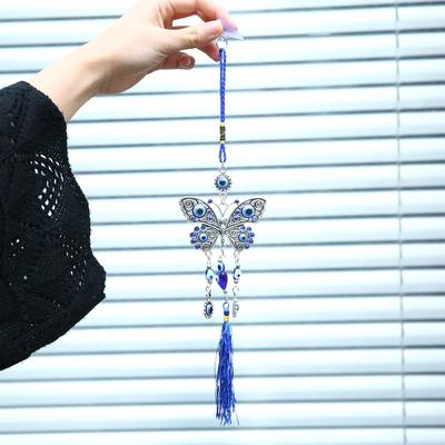 Lampwork verre turc evil eye Charm Pendentif Voiture Maison Amulette Turquie Ornement
