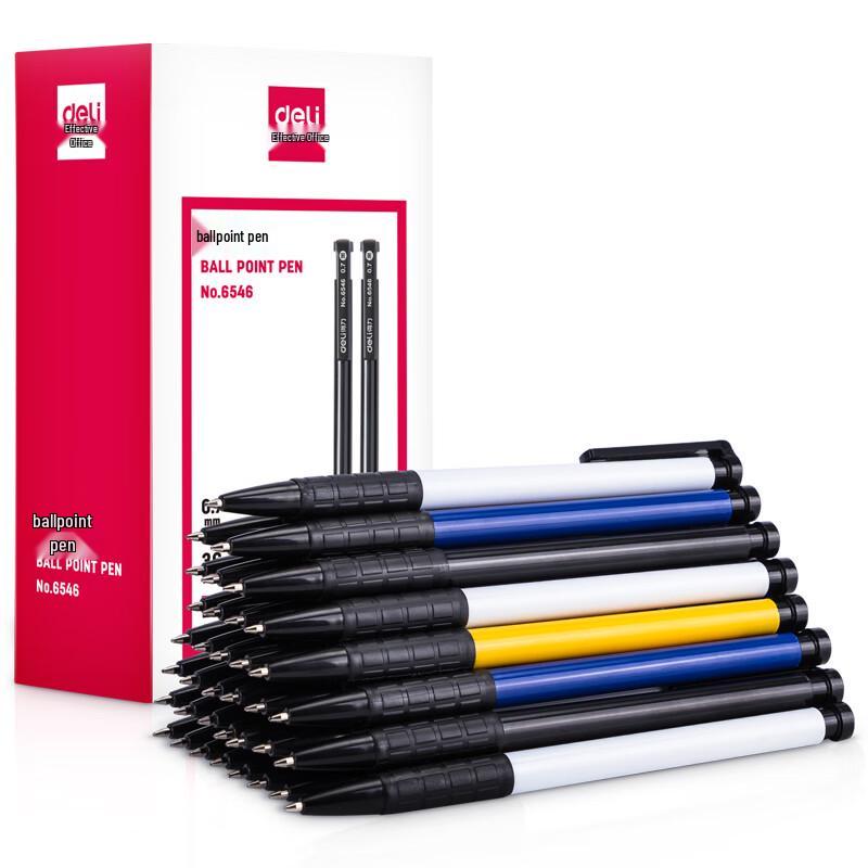 Deli 6546 Retractable Ballpoint Pen