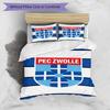3pcs Duvet Cover Set (1*Duvet Cover + 2*Pillowcase, Without Core), PEC Zwolle Print Bedding Set, Bedroom Decor, All‑Season, Birthday Gift