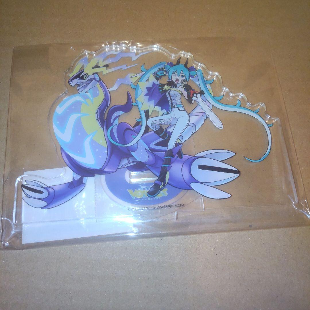 

[USED] Pokemon Hatsune Miku CD Animate Bonus Acrylic Stand Dragon Milaidon