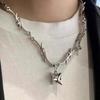 Punk Style Choker Chain Necklace Women Rock Jewelry Eboy Egirl Chain Necklace