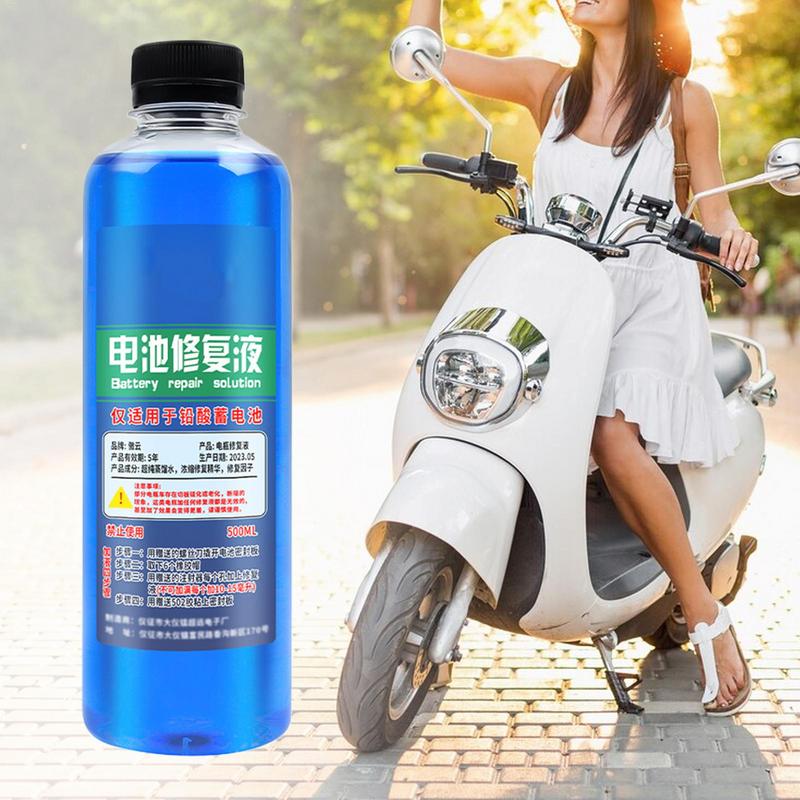 500ml Battery Repair Fluid Safe Effective Battery Restore Liquid Repair Liquid Solution Battery Additive Terminal Cleaner