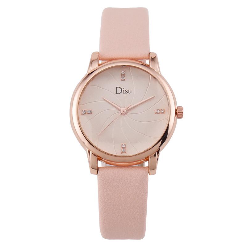 Мужские часы JYL Модные Лунные Трехглазые Кожаный Ремешок Pink принстон оранжевый