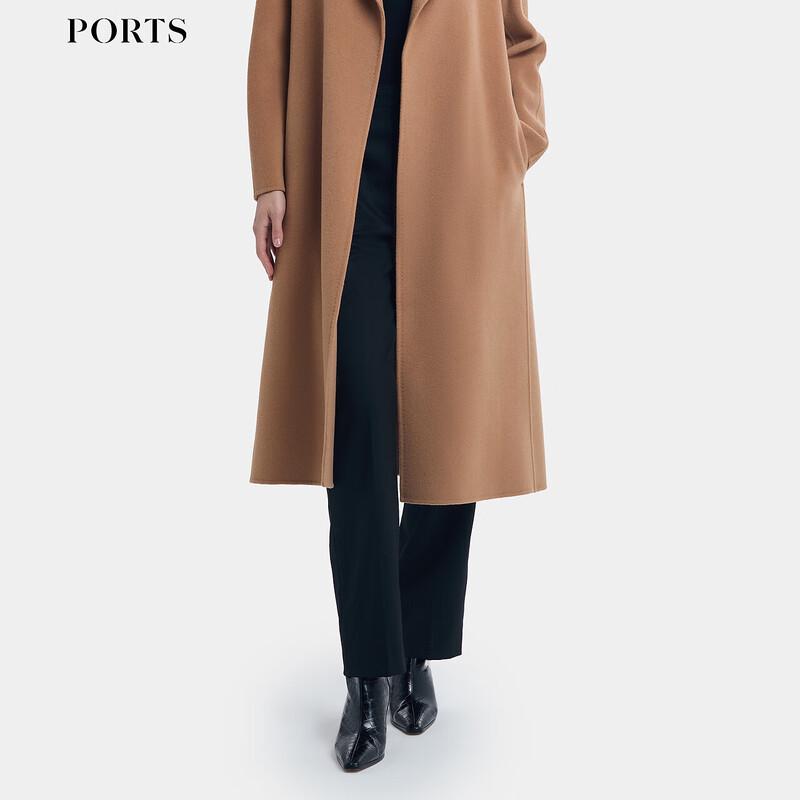 PORTS Women's Wool Blend Tapered Trousers