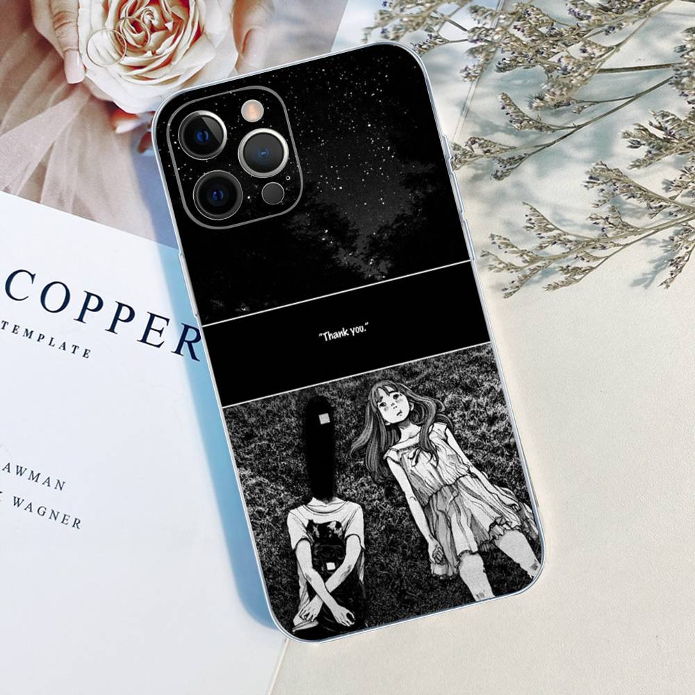 Cartoon Goodnight P-Punpun TPU Silicone Case For IPhone 11 12 13 14 15 16 17 Pro Max Shockproof Clear Back Cover