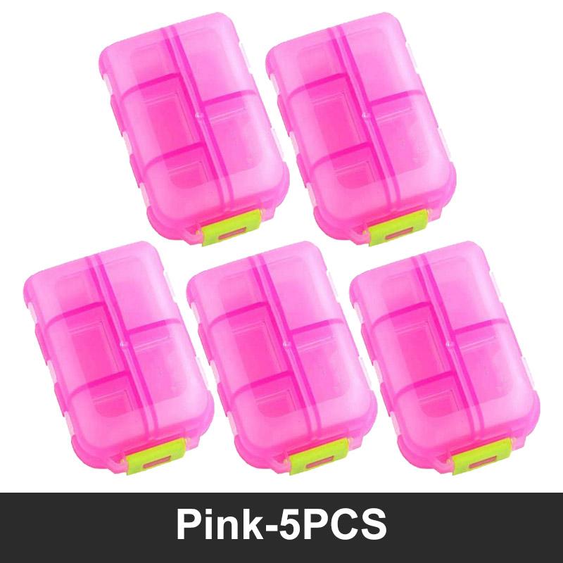 Neue praktische Reise-Pillendose, Pillenspender, Pillenorganizer, Tablettenbox-Etui, Behälter, Medikamentenunterteiler, Medikamentenboxen