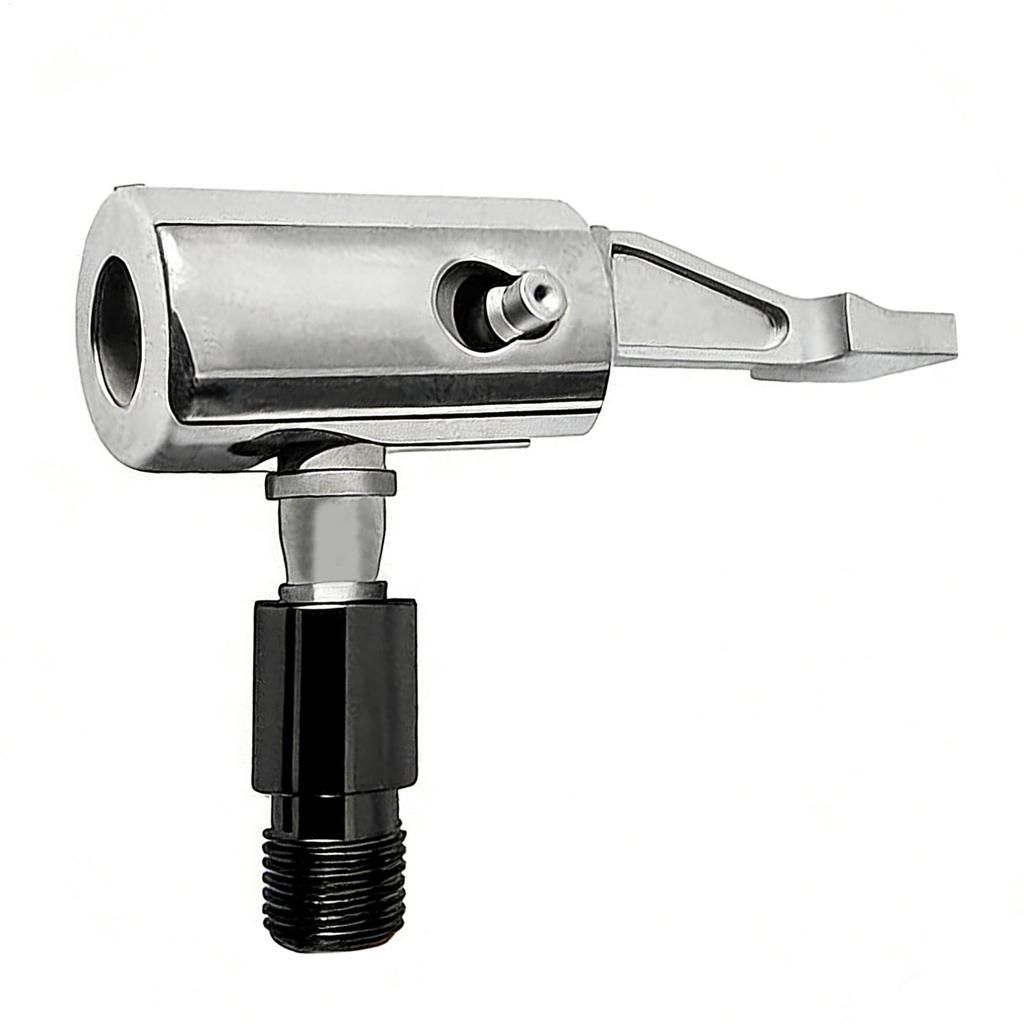 Air Pump Adapter Tire inflator Locking on Air Chuck Air Compressor Pump Adapter Inflatable Adapter Tire Inflator Gauge Nozzle