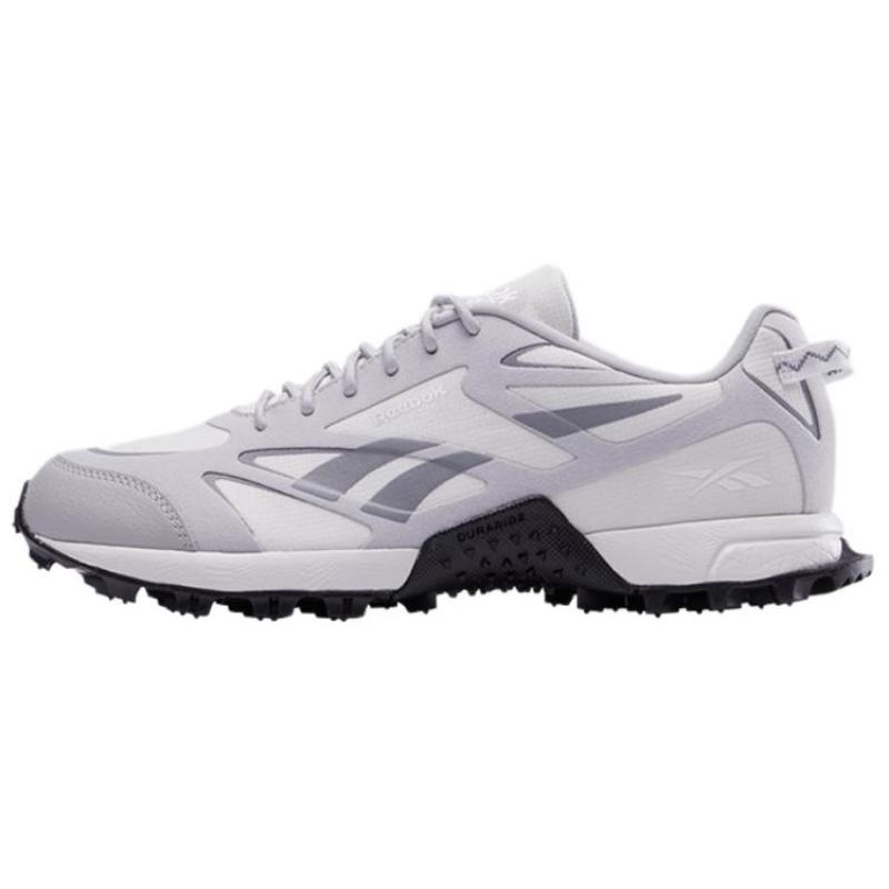 

Reebok Low Top Running Shoes Women s White Gray Sneakers 100201581 38.5