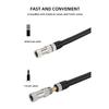 DNM Bicycle Portable Air Pump 300PSI For Air Shock Absorber Bike Air Front Fork Bicycle Tire Mini Pump