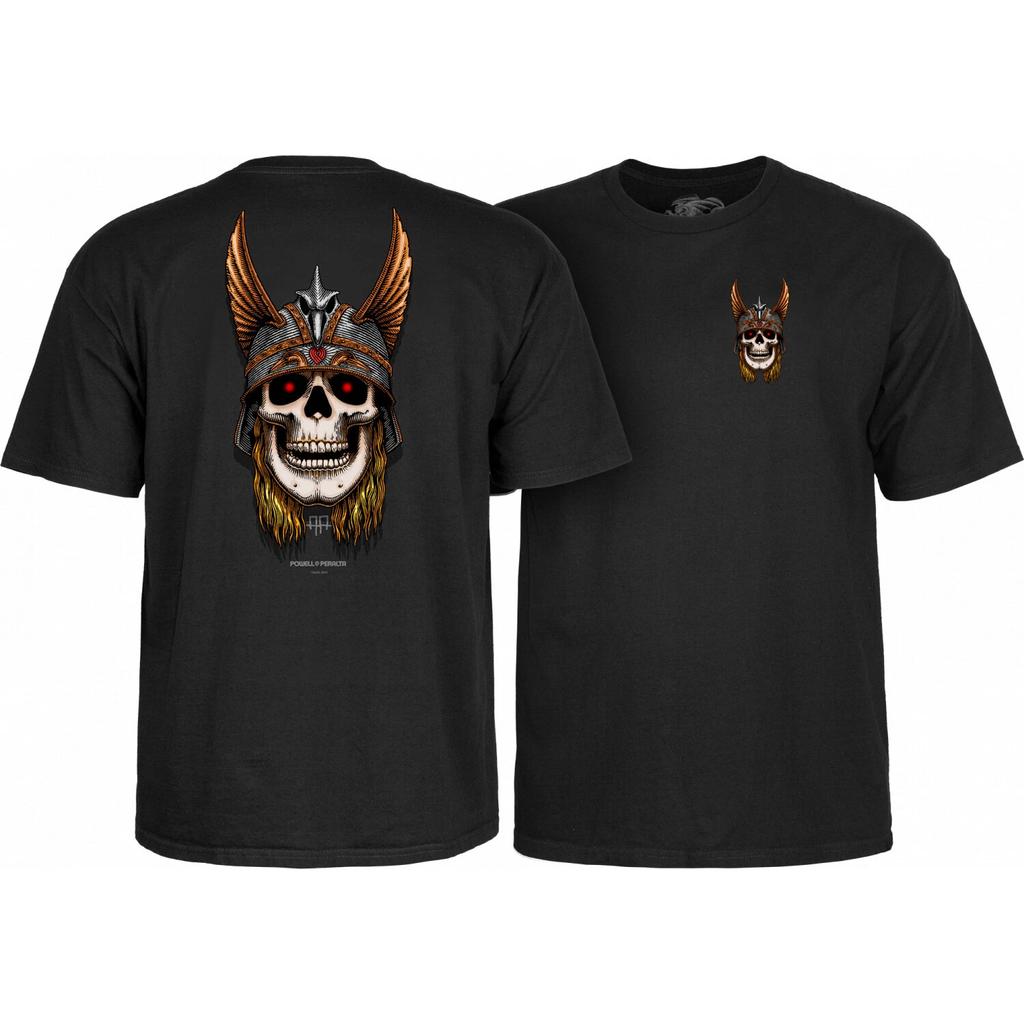 Powell Peralta Skateboard Shirt Andy Anderson Skull Black