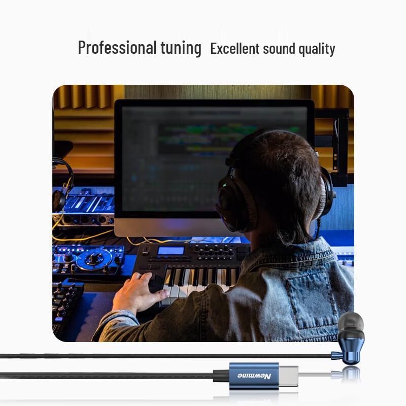 Newmine XL16 Typ-C In-Ear-Kopfhörer mit Kabel