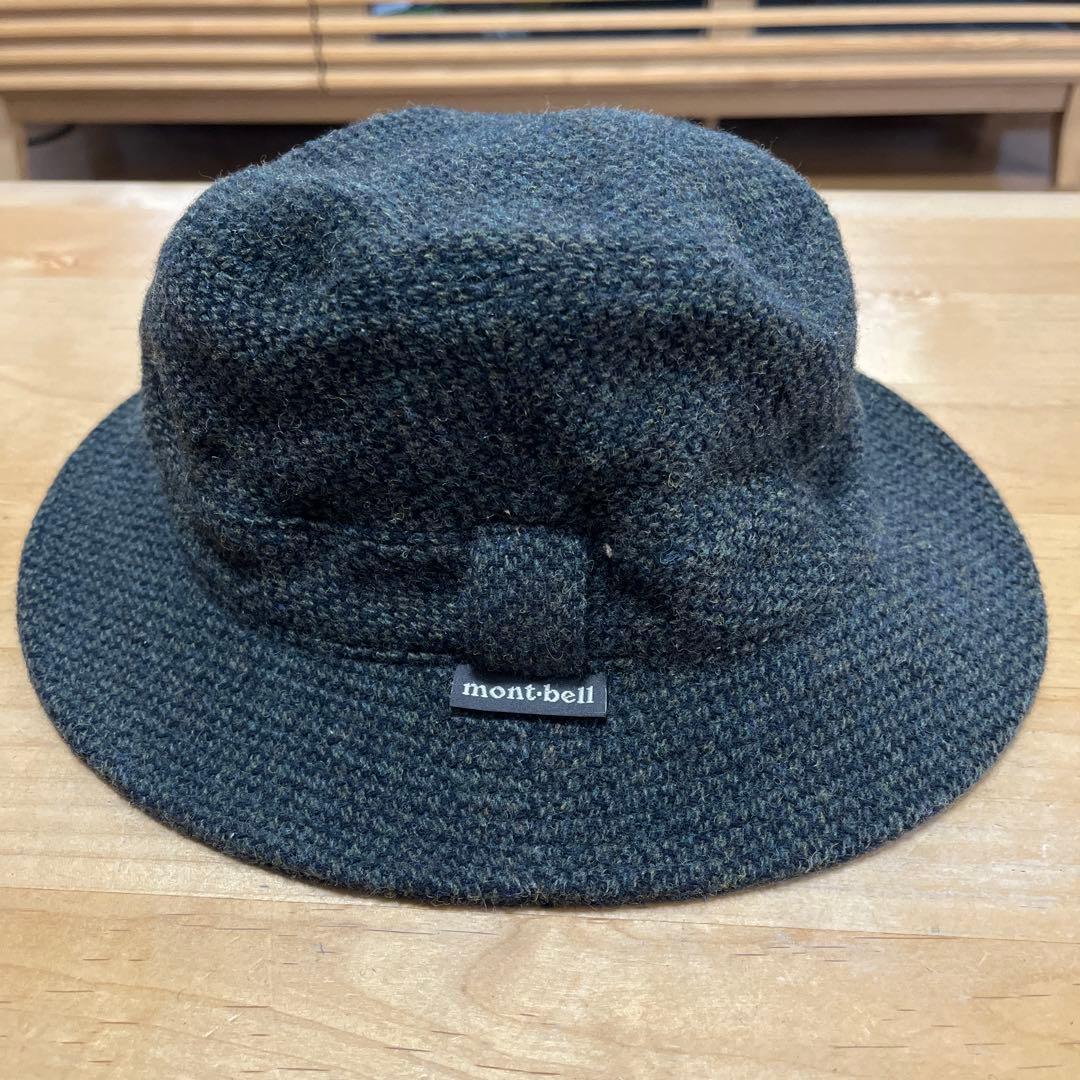 Used mont-bell Mont-bell Men s Wool Bucket Hat L Moss Green