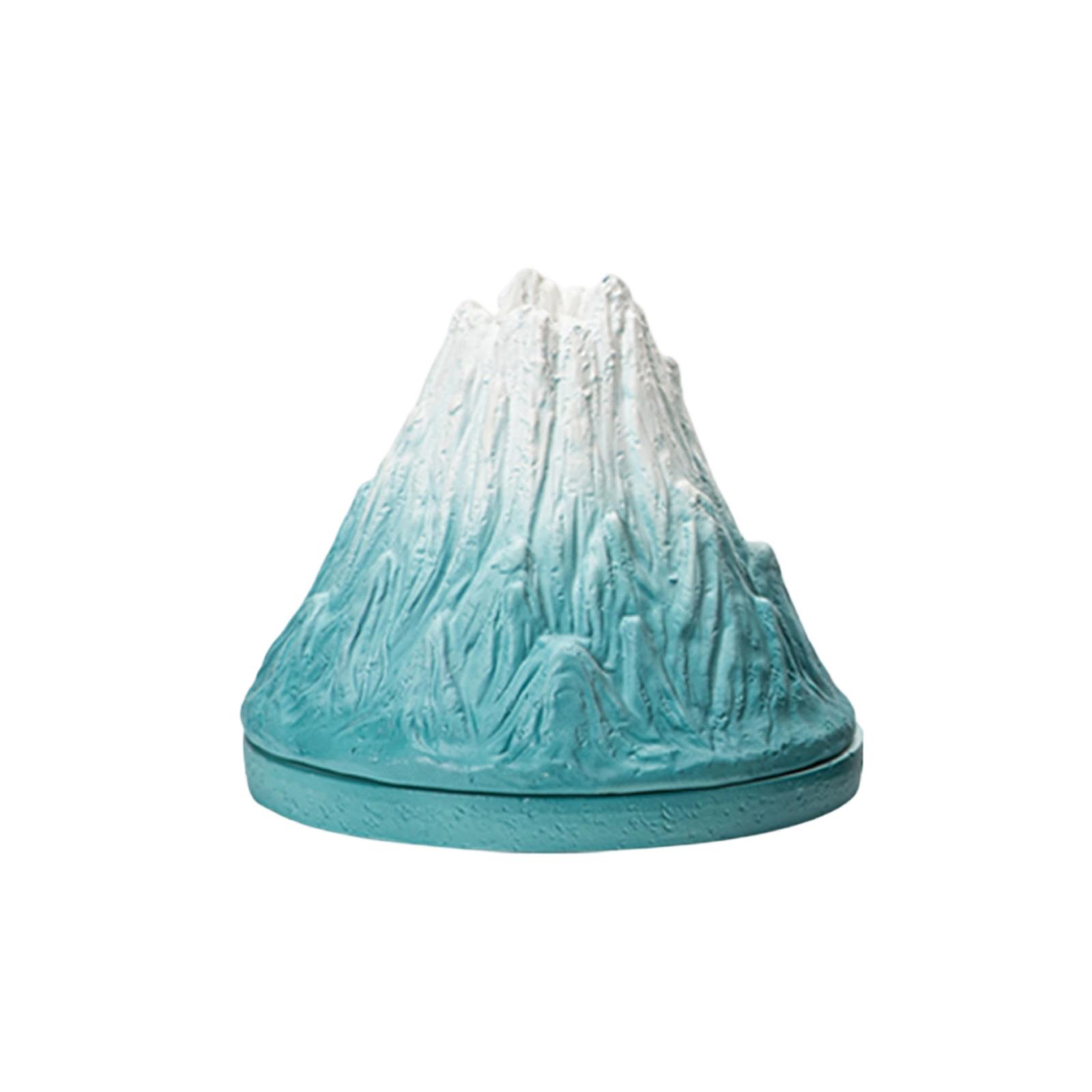 

Volcanic Shaped Resin Incense Burner Home Incense Burner Decoration One Size білий