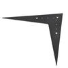 2PCS V Shaped Design Guitar Bridge Tailpiece Flying V Bridge  For Electric Guitar