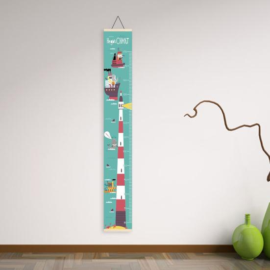 Height Growth Chart Useful Meaningful Anti-fade Height Chart Baby Height Measure Ruler Kids Growth Chart Household Supplies
