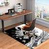 1PC Custom Name Music Art Harmony Theme Floor Mat Ideal for Living Room, Game Rooms, Office, Bedroom, Floor Mat Playful Design