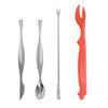 Zinc Alloy Crab Claw Tool Set - 12-Piece Crab Clip & Eating Set