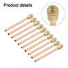 10pcs Copper Tube Access Valves for Air Conditioner Refrigeration Units