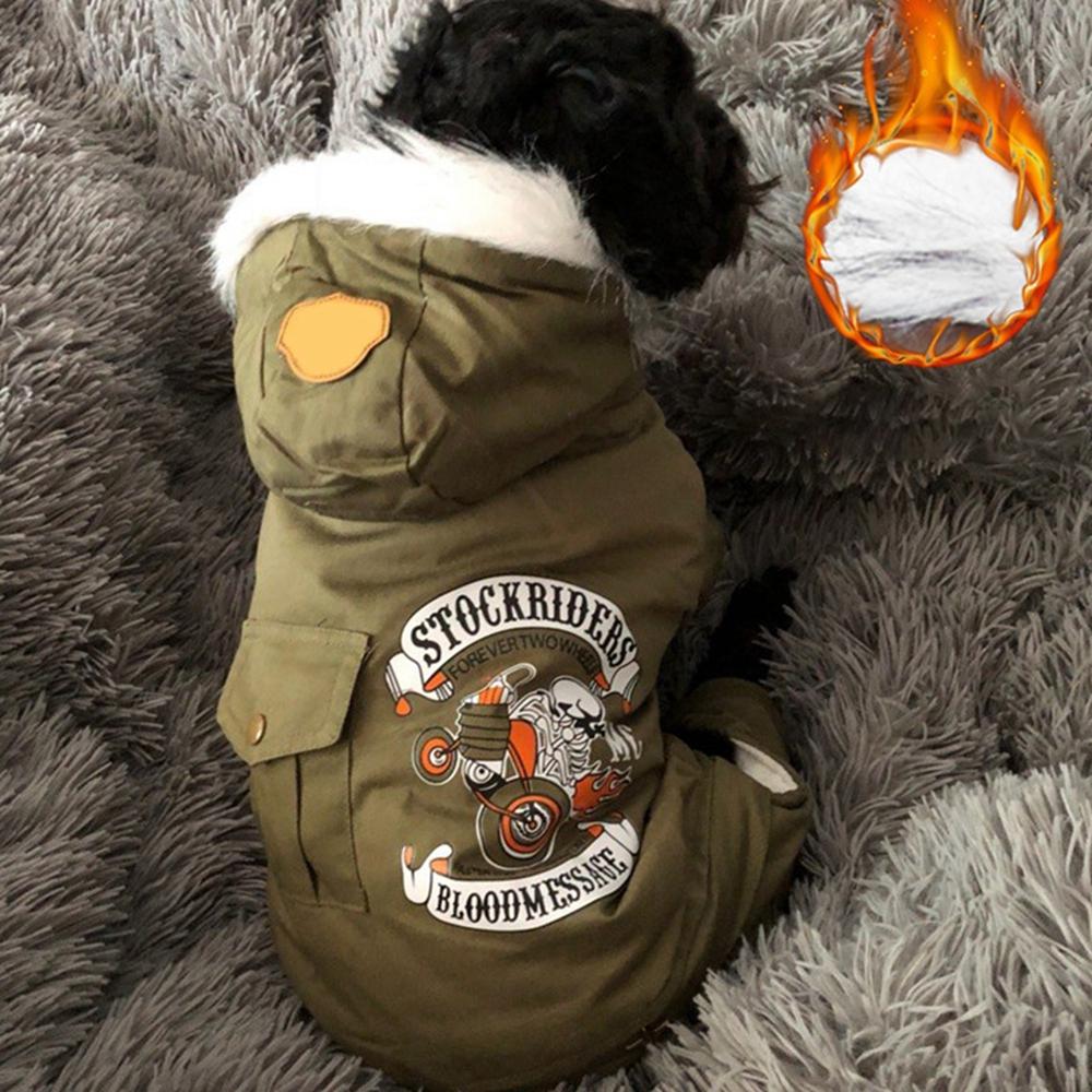 Kombinezon dla psa Ciepłe zimowe ubranka dla małych psów Chihuahua Kurtka Yorkie Kostiumy Shih Tzu Płaszcz Pudel Stylizacje