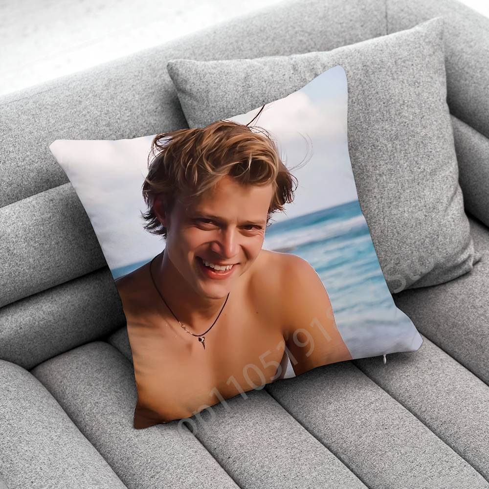American Actor R-Rudy Pankow Throw Pillow Case For 50cm 30cm 55cm 45*45cm 40cm Square Bed Pillowcase Cover