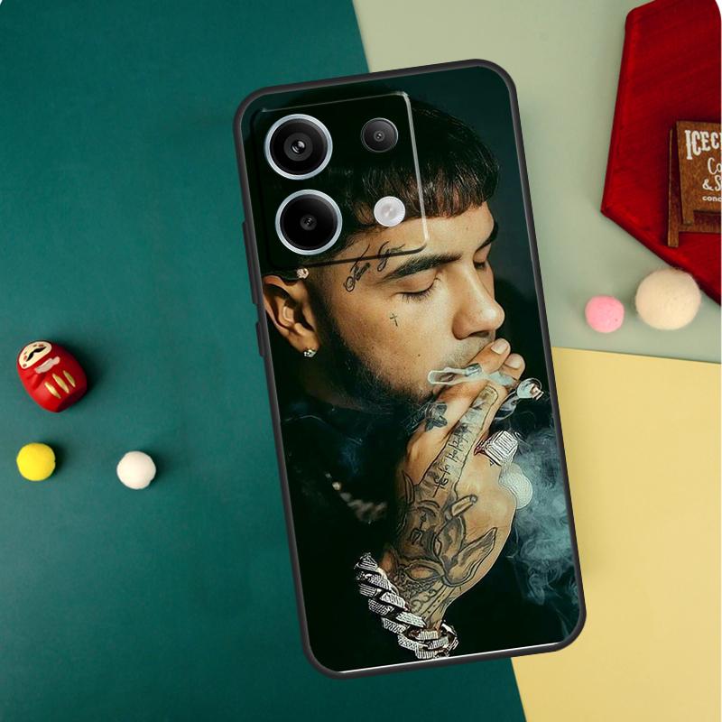 

Anuel AA Case For Redmi Note 13 Pro Plus 9 10 11 12 Pro 10S 11S 12S Redmi 13C 10A 9C 10C 12C Cover Redmi 13C