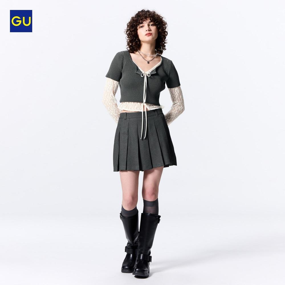 

UNIQLO клетчатый плиссированный скотч