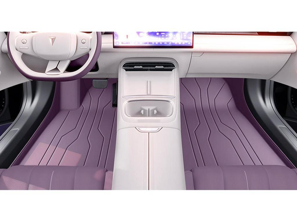 Dark Blue S07 Full-Coverage Car Floor Mats & Trunk Mat for 2026 Interior Modification
