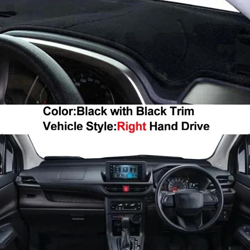 Car Auto Inner Dashboard Cover for Toyota Avanza Veloz 2024 Center Console Protector Carpet Dashmat Sun-shade Accessories
