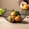 Schmiedeeisen Obst- und Snack-Präsentationskorb für Wohnzimmer