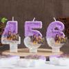 New Kpop Demon Hunters Theme Candle Number 0-9 Birthday Party Cake Decoration Cartoon Baby Shower Supplies Kids Gifts