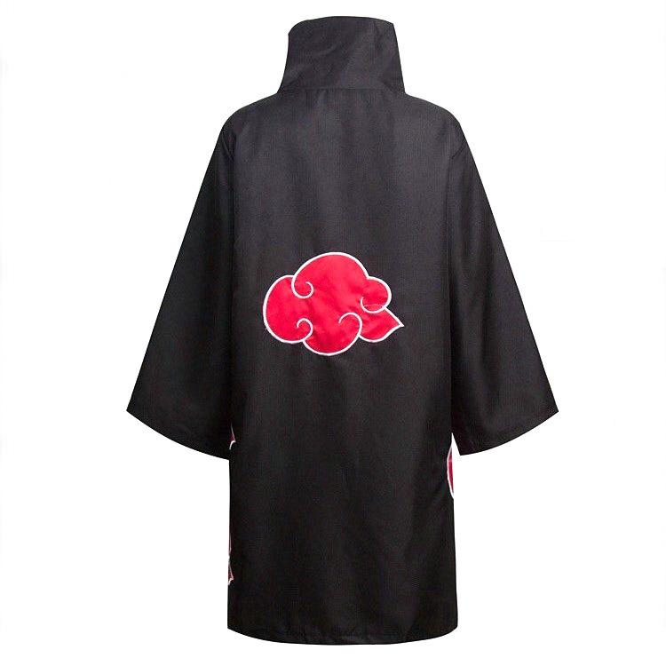 Naruto, The Same Style, Known Organization Cloak, Japanese Anime Clothes, Anime COSPLY Clothes, Red Cloud Robe