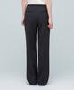 MUSINSA STANDARD Genderless Wide Banding Slacks [Dark Gray]
