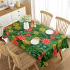 Floral Tablecloth Rectangular Floral Plant Natural Landscape Decor Tablecloth Decorations for Home Kitchen Dining Room Banquet