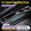 Fit for Mazda CX-5,2Pcs Car Seat Gap Filler, Leak Proof & Storage Organizer, Phone & Key Holder, No Effect on Seat Adjustment IUE2