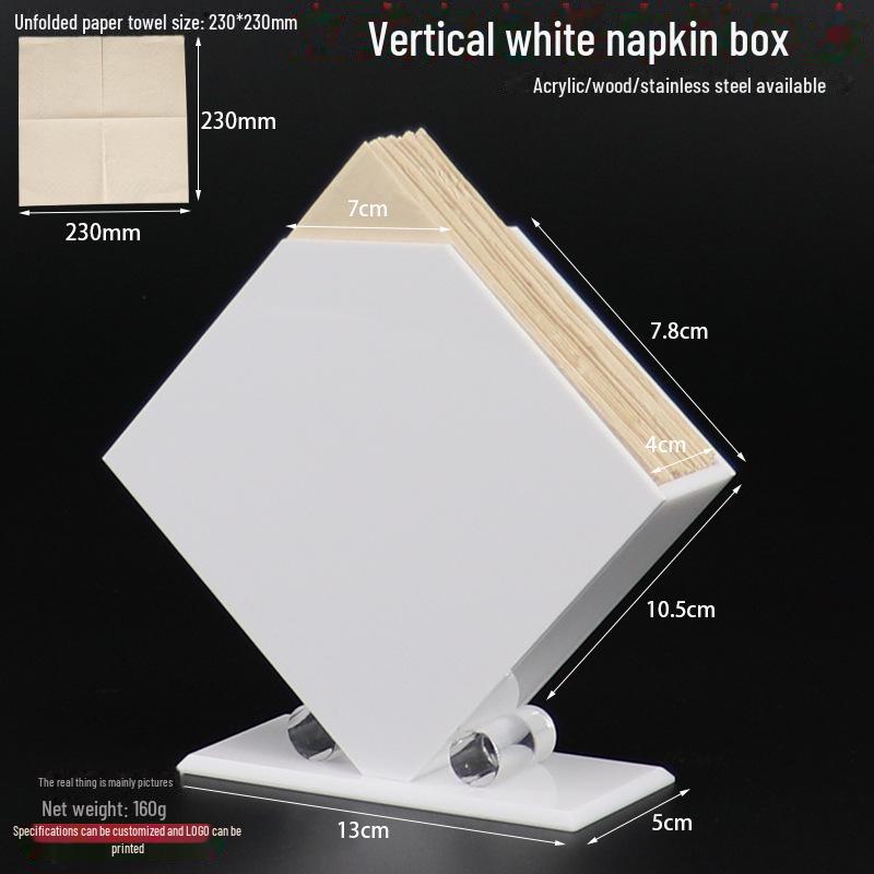 

Квадратная коробка для салфеток - держатель для салфеток для ресторанов и отелей