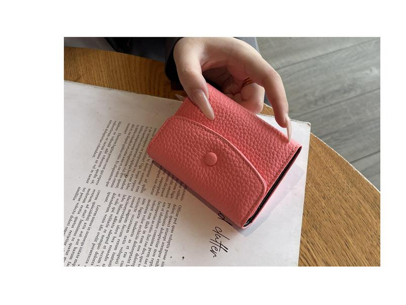 Genuine Leather Accordion Card Holder for Women - Compact, Anti-Demagnetization, Multi-Card Slots, Driver's License, Document Organizer
