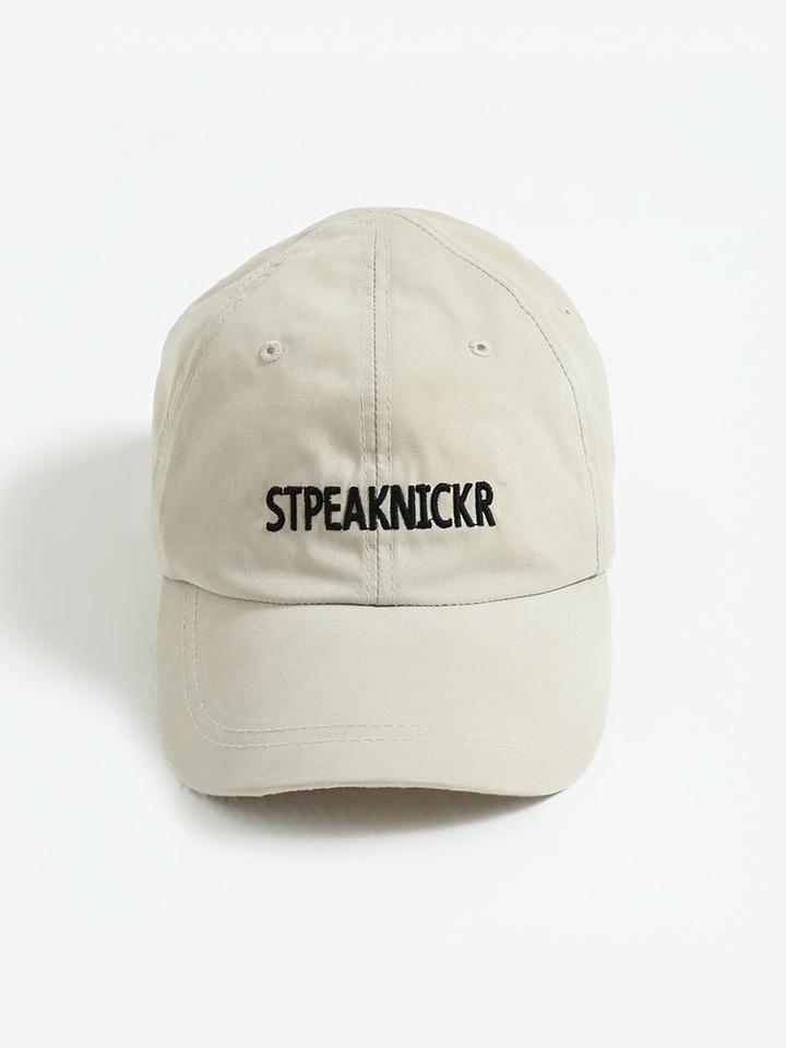 SPNK Waxed Ball Cap_L Beige