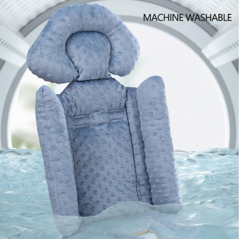 Stroller Seat Liners Baby Stroller Cushion Soft Baby Seat Pad Comfortable Baby Pram Carriage Cushion Non Slip Cushion