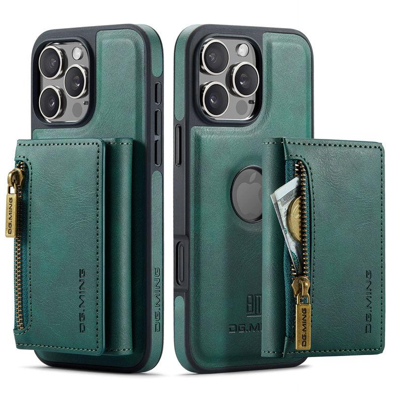 M5 Suitable for Apple IP17 Pro Max Wireless Charging Mobile Phone Case IP15 Pro Max Magnetic Card Case Protective Case