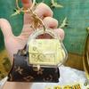 Gold Handbag Keychain — Wealth & Prosperity Bag Charm