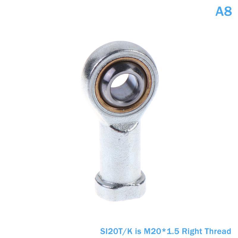 M5 M6 M8 M10 M12 M14 M16 M18 M20 Male Ball Bearing Fish Eye Rod End Joint Bearing Right Thread Auto Damper Oscillating Bearing