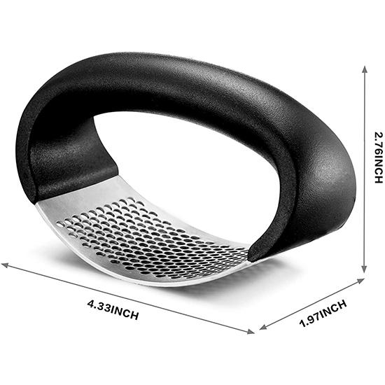 Buy Multifunction Manual Garlic Press Curved,Garlic Grinding Slicer