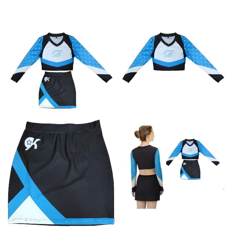 Ensemble Jupe de Pom-pom Girl Style Maddy Excitant Vesice Pour Femmes Parfait Pour les Spectacles sur Scène