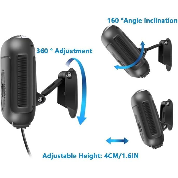 MACHSWON Car Heater, 2 In 1 Car Heater Heating Fan Defroster Demister Car Cooling Fans Automotive Replacement Heater for Car SUV Truck Rv Trailer(12V