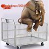 Lianzhicheng Collapsible Warehouse Mesh Utility Cart