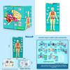Science Experiment Human Body Organs Magic Cube For Students Educational Diy Toy