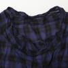 Haat Black and Purple Pleated Checkered Dress Dress 3 black/purpleUsed