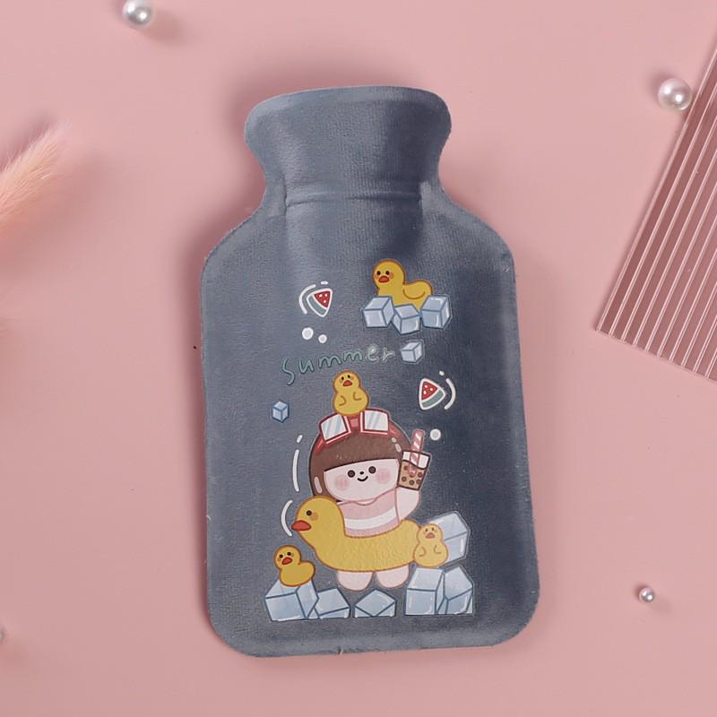 Mini Plush Cartoon Hot Water Bottle & Hand Warmer