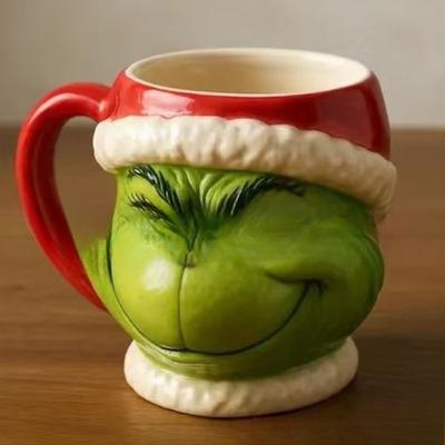 Grünhaariger Sonderling Tasse Heimdekoration Kaffeetasse Geschenk