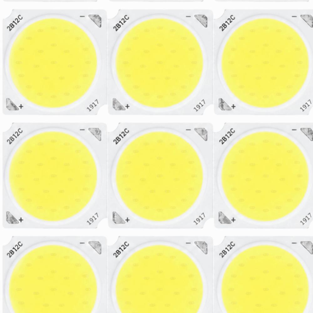 12PCS 1080LM High Power LED Chip 12W COB LED Chip Durable LED Chip Module  Home Lighting